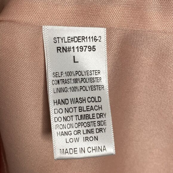 The Moon Sheer Heart Dress Womens L Pink Romantic Whimsical Balletcore Coquette - Picture 8 of 11